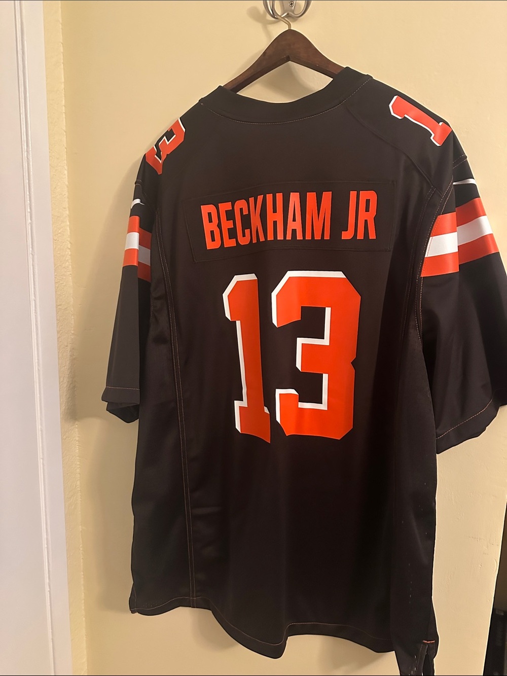 Nike On Field Cleveland Browns Football Jersey # 13 Odell Beckham JR. XXL NWOT - Picture 3 of 3